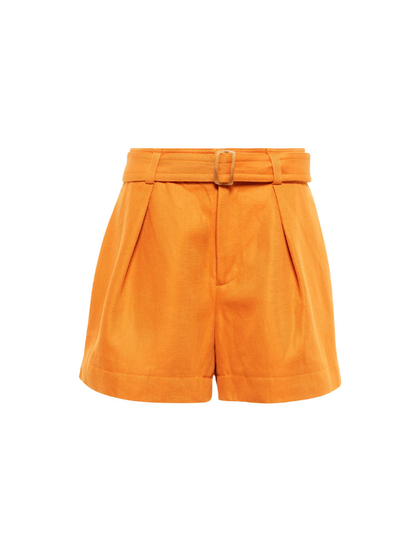 Orange trend SS22 -Vince cotton shorts