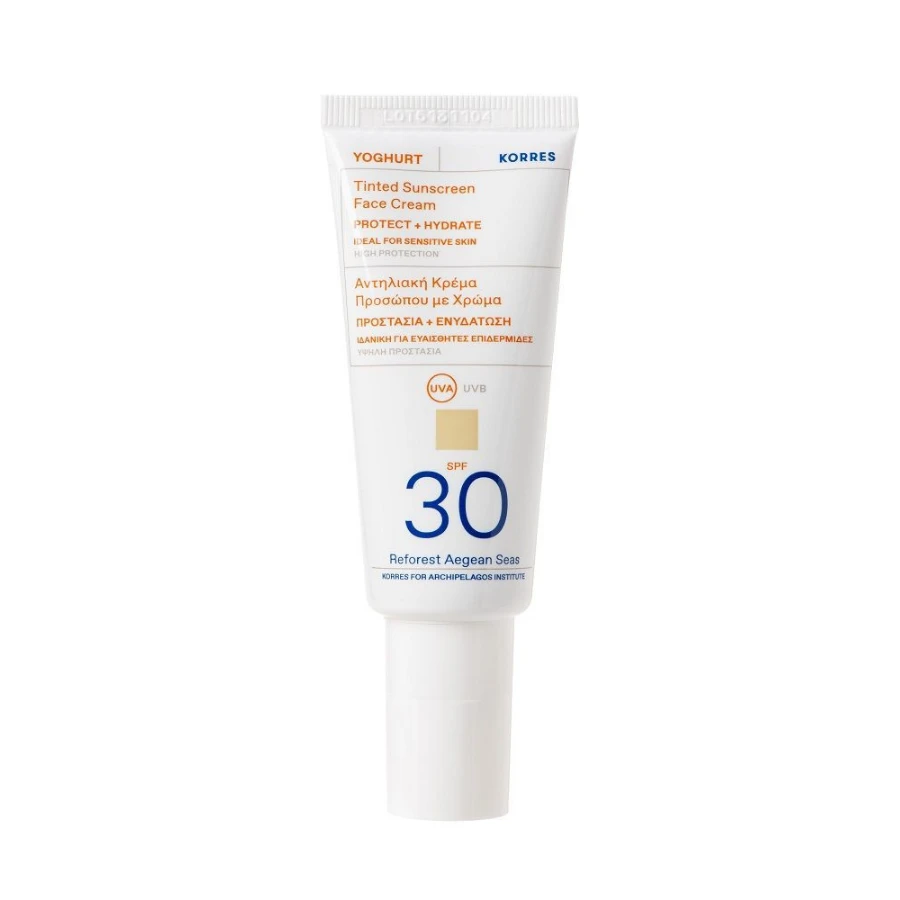 KORRES Yoghurt Tinted Sunscreen Face cream SPF30